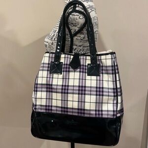 Burberry Vintage Nova Check Tote Bag